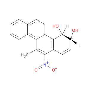 3,4-Chrysenediol, 3,4-dihydro-11-methyl-12-nitro-, trans-