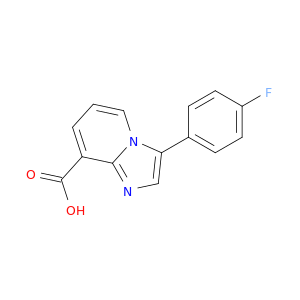 3-(4-Fluorophenyl)imidazo[1,2-a]pyridine-8-carboxylic acid