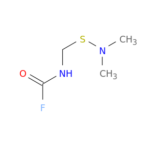 Carbamic fluoride, [(dimethylamino)thio]methyl-