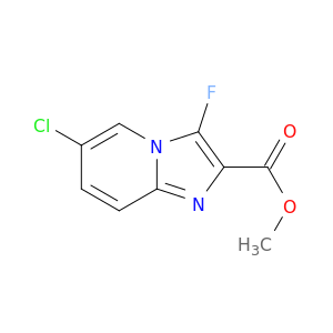 Methyl 6-chloro-3-fluoroimidazo[1,2-a]pyridine-2-carboxylate