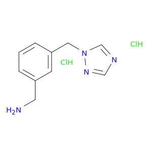 [3-(1H-1,2,4-Triazol-1-ylmethyl)phenyl]methanamine Dihydrochloride