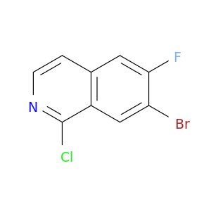 Isoquinoline, 7-bromo-1-chloro-6-fluoro-