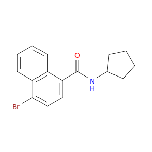 N-Cyclopentyl 4-bromonaphthamide