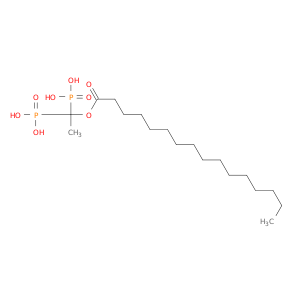 Hexadecanoic acid, 1,1-diphosphonoethyl ester