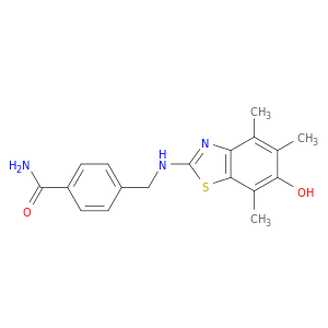 Benzamide,  4-[[(6-hydroxy-4,5,7-trimethyl-2-benzothiazolyl)amino]methyl]-