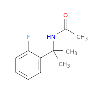 乙酰胺,N-[1-(2-氟苯基)-1-甲基乙基]-