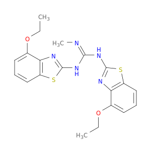 Guanidine, N,N'-bis(4-ethoxy-2-benzothiazolyl)-N''-methyl-