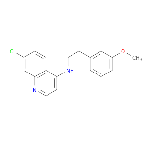 4-Quinolinamine, 7-chloro-N-[2-(3-methoxyphenyl)ethyl]-