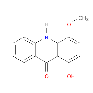 9(10H)-Acridinone, 1-hydroxy-4-methoxy-