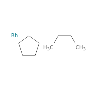 butane; cyclopentane; rhodium