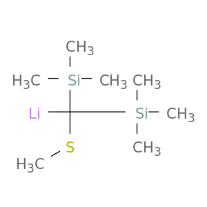 Lithium, [(methylthio)bis(trimethylsilyl)methyl]-