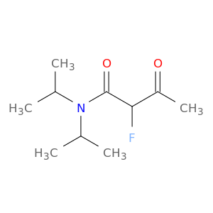Butanamide, 2-fluoro-N,N-bis(1-methylethyl)-3-oxo-