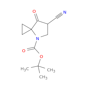 4-BOC-6-氰基-7-酮基-4-氮杂螺[2.4]庚烷
