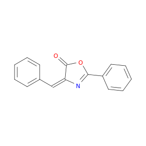 5(4H)-Oxazolone, 2-phenyl-4-(phenylmethylene)-, (E)-