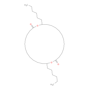 1,14-Dioxacyclohexacosane-2,15-dione, 13,26-dihexyl-