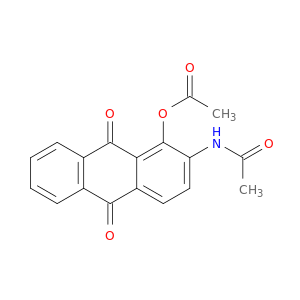 Acetamide, N-[1-(acetyloxy)-9,10-dihydro-9,10-dioxo-2-anthracenyl]-