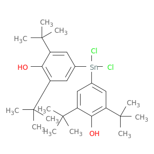 Phenol, 4,4'-(dichlorostannylene)bis[2,6-bis(1,1-dimethylethyl)-