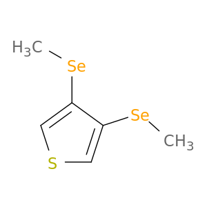 Thiophene, 3,4-bis(methylseleno)-