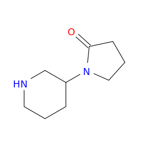 1-(piperidin-3-yl)pyrrolidin-2-one