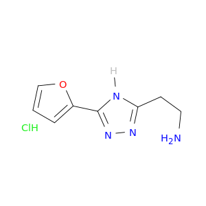 2-[5-(furan-2-yl)-4H-1,2,4-triazol-3-yl]ethan-1-amine hydrochloride
