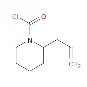 1-Piperidinecarbonylchloride, 2-(2-propen-1-yl)-