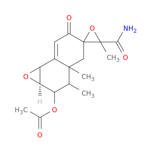 Spiro[naphth[1,2-b]oxirene-5(1aH),2'-oxirane]-3'-carboxamide,2-(acetyloxy)-2,3,3a,4,6,7b-hexahydro-3,3',3a-trimethyl-6-oxo-,(1aR,2R,2'R,3R,3'S,3aR,7bS)-