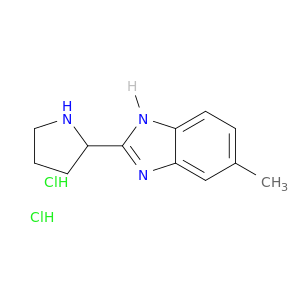 5-methyl-2-(pyrrolidin-2-yl)-1h-benzo[d]imidazole dihydrochloride