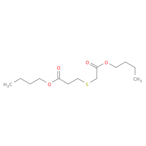 Propanoic acid, 3-[(2-butoxy-2-oxoethyl)thio]-, butyl ester