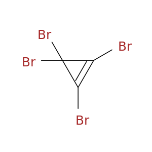 Cyclopropene, tetrabromo-