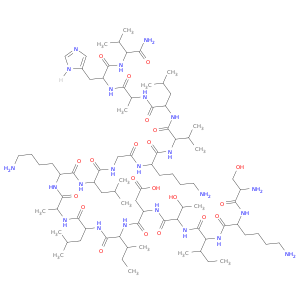 3-[[1-[[1-[1-[[5-amino-1-[[1-[[5-amino-1-[[1-[[1-[1-[[1-[(1-carbamoyl-2-methyl-propyl)carbamoyl]-2-(3H-imidazol-4-yl)ethyl]carbamoyl]ethylcarbamoyl]-3-methyl-butyl]carbamoyl]-2-methyl-propyl]carbamoyl]pentyl]carbamoylmethylcarbamoyl]-3-methyl-butyl]carbam