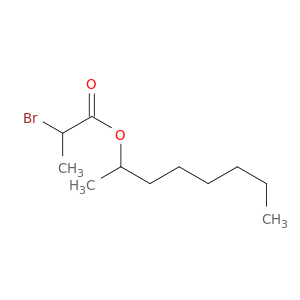 Propanoic acid,2-bromo-, 1-methylheptyl ester
