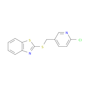 Benzothiazole, 2-[[(6-chloro-3-pyridinyl)methyl]thio]-