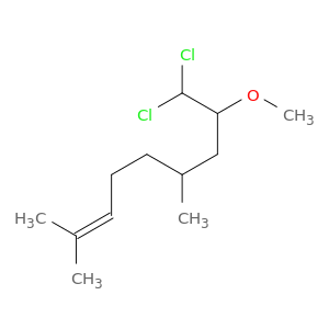 2-Nonene, 9,9-dichloro-8-methoxy-2,6-dimethyl-