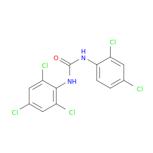 Urea, N-(2,4-dichlorophenyl)-N'-(2,4,6-trichlorophenyl)-