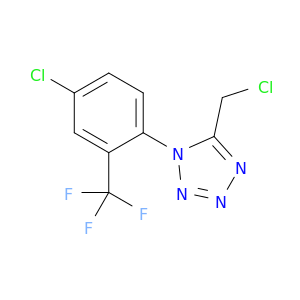 1-[4-Chloro-2-(trifluoromethyl)phenyl]-5-(chloromethyl)-1H-1,2,3,4-tetrazole