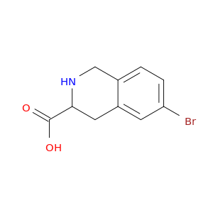 3-Isoquinolinecarboxylic acid, 6-bromo-1,2,3,4-tetrahydro-