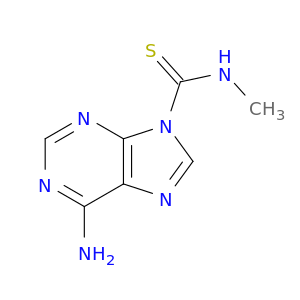 9H-Purine-9-carbothioamide, 6-amino-N-methyl-