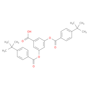 Benzoic acid, 3,5-bis[[4-(1,1-dimethylethyl)benzoyl]oxy]-