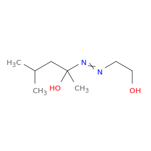 2-Pentanol, 2-[(2-hydroxyethyl)azo]-4-methyl-