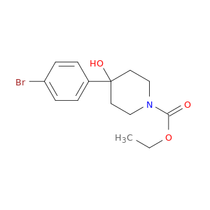 4-(4-溴苯基)-4-羟基-1-哌啶羧酸乙酯