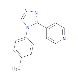 Pyridine, 4-[4-(4-methylphenyl)-4H-1,2,4-triazol-3-yl]-