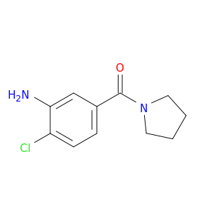 (3-Amino-4-chlorophenyl)(pyrrolidin-1-yl)methanone