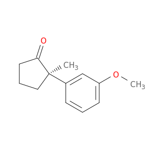 Cyclopentanone, 2-(3-methoxyphenyl)-2-methyl-, (2R)-