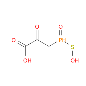 Propanoic acid, 3-(hydroxymercaptophosphinyl)-2-oxo-