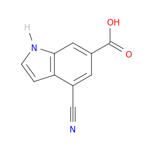4-氰基-1H-吲哚-6-羧酸