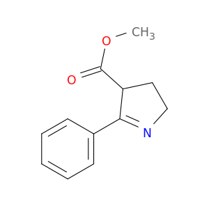 2H-Pyrrole-4-carboxylic acid, 3,4-dihydro-5-phenyl-, methyl ester