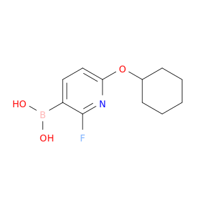 6-Cyclohexyloxy-2-fluoropyridine-3-boronic acid