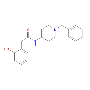 Benzeneacetamide, 2-hydroxy-N-[1-(phenylmethyl)-4-piperidinyl]-