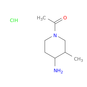 1-(4-amino-3-methylpiperidin-1-yl)ethan-1-one hydrochloride