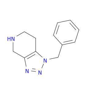 1H-1,2,3-Triazolo[4,5-c]pyridine, 4,5,6,7-tetrahydro-1-(phenylmethyl)-